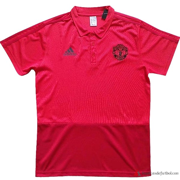 Polo Manchester United 2017-2018 Rojo Marino